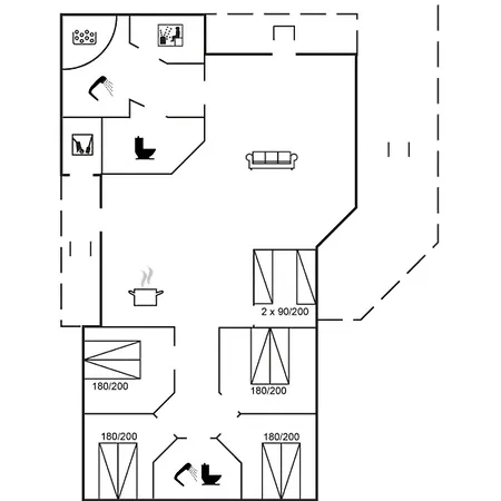 펜션 Asdis - 2-8km From The Sea By Interhome